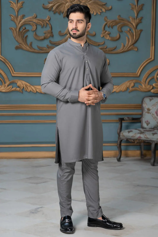 PREMIUM SILVER UNSTITCHED WASH & WEAR